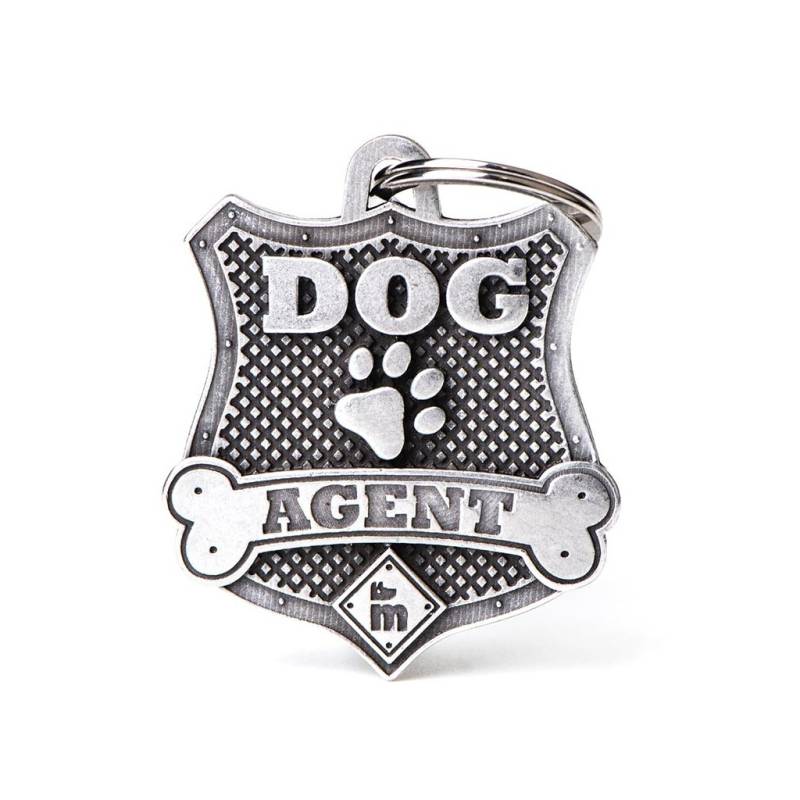 MyFamily Hundemarke Bronx Dog Agent 35 x 41 mm MyFamily Hundemarke Bronx Dog Agent 35 x 41 mm von MyFamily