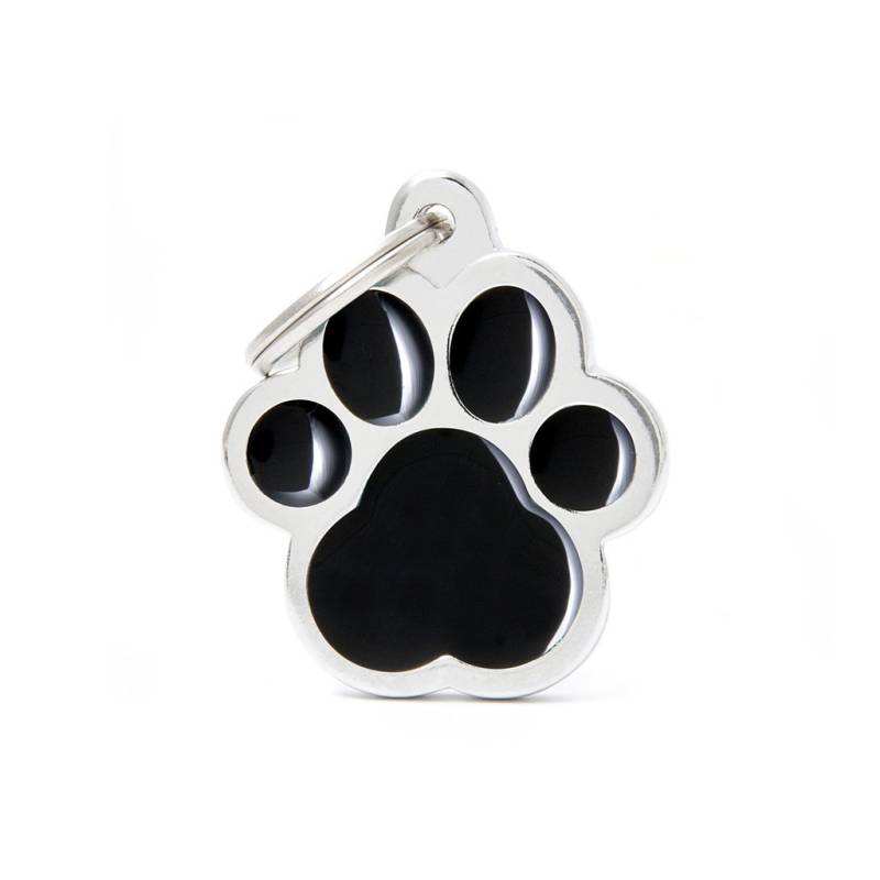 MyFamily Hundemarke Classic Große Pfote Schwarz 30 x 35 mm MyFamily Hundemarke Classic Große Pfote Schwarz 30 x 35 mm von MyFamily