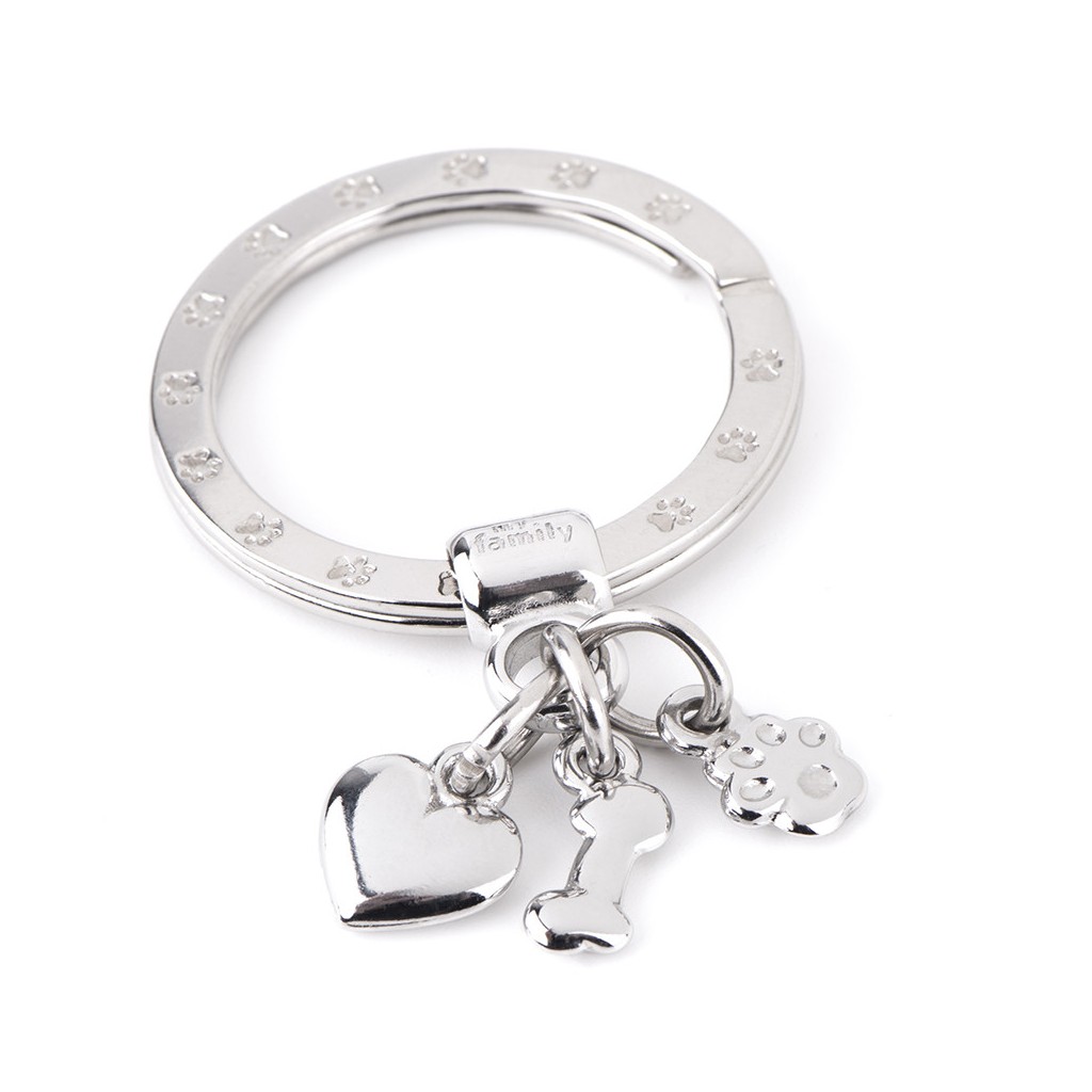 MyFamily Schlüsselanhänger Charms Mit Herz, Knochen & Pfote MyFamily Schlüsselanhänger Charms Mit Herz, Knochen & Pfote von MyFamily