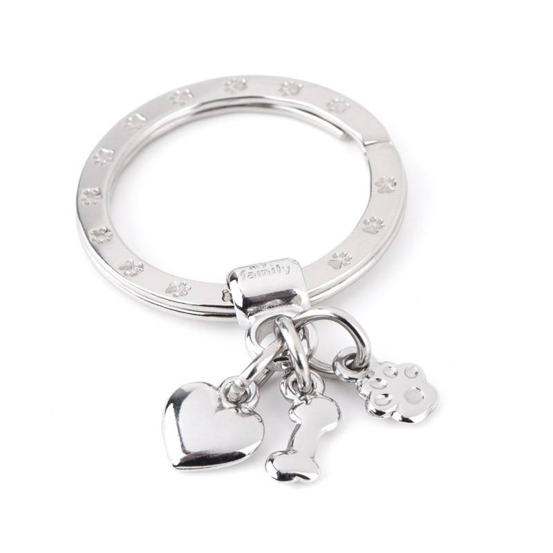 MyFamily Schlüsselanhänger Charms Mit Herz, Knochen & Pfote MyFamily Schlüsselanhänger Charms Mit Herz, Knochen & Pfote von MyFamily