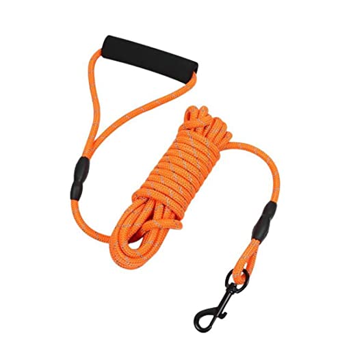 Erweiterter Hund Traktion Seil Hundekette Haustier Outdoor Training Gürtel 10m mit reflektierendem Draht Hund Walking Seil von MyHaing