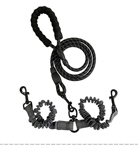 MyHaing Hund Doppelkopf Traktionsseil Hundeseil Hundekette Walking Seil Mittelgroßes großes Hundetraktionsseil 1.5M MyHaing Hund Doppelkopf Traktionsseil Hundeseil Hundekette Walking Seil Mittelgroßes großes Hundetraktionsseil 1.5M von MyHaing