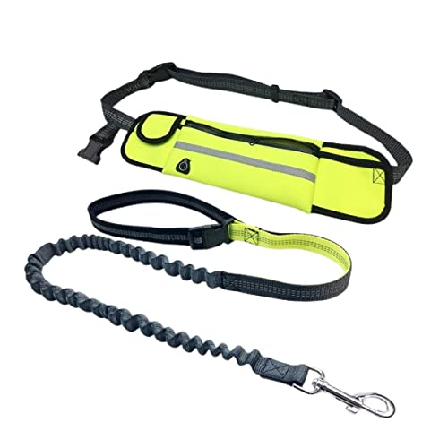 Pet Running Traktion Seil Tragbare Taille Pack Multifunktionaler Hund Traktion Elastischer Gürtel von MyHaing