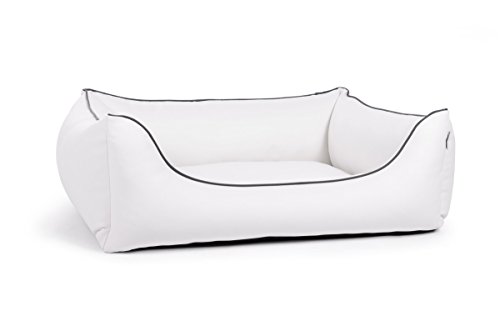 Hundebett Worldcollection Kunstleder 70 x 50 cm, orthopädischer Visco Schaumstoff von MyPado / ridge-shop.de