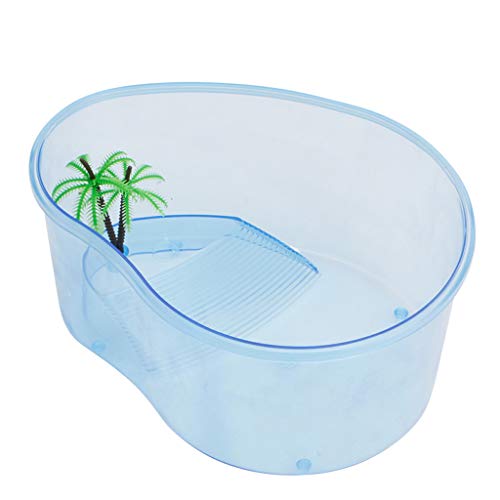 Kleiner Terrarium-Klarplastik-Lebensraum ausgerüstet mit aalen Inselbäumen für Aquarium mit Filter Kleiner Terrarium-Klarplastik-Lebensraum ausgerüstet mit aalen Inselbäumen für Aquarium mit Filter von Myazs