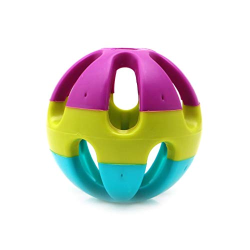 Myazs Dog Ball Toys Hollow Ball With Bells Pet Dog Training Toys Little Kitten Chew Toys Fun Interactive For Hamsters Cat Toys For Indoor Cats Interactive Cat Toys For Indoor Cats Best von Myazs