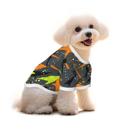 Myfsucce Hundebekleidung für kleine Hunde, geometrisch, abstrakt, Graffiti, Hunde-Shirts für Jungen, Mädchen, Welpen, Haustiere, Katzen, Sommer, passend für 1,8–2,9 kg Myfsucce Hundebekleidung für kleine Hunde, geometrisch, abstrakt, Graffiti, Hunde-Shirts für Jungen, Mädchen, Welpen, Haustiere, Katzen, Sommer, passend für 1,8–2,9 kg von Myfsucce