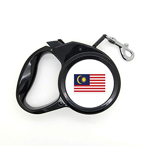 Mygoodprice Hundeleine, einziehbar, 3 m, Flagge Malaysia von Mygoodprice