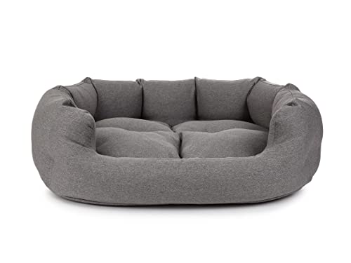 Mypado Fancy Mono Hundebett auch orthopädisch L Standard Schaumstoff Grau von Mypado