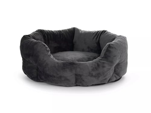 Mypado Katzenbett Tiger mit Plüschbezug waschbar Katzen Bettchen Plüsch Katzenkissen Anthrazit Mypado Katzenbett Tiger mit Plüschbezug waschbar Katzen Bettchen Plüsch Katzenkissen Anthrazit von Mypado