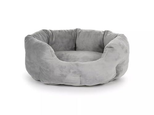 Mypado Katzenbett Tiger mit Plüschbezug waschbar Katzen Bettchen Plüsch Katzenkissen Silber Mypado Katzenbett Tiger mit Plüschbezug waschbar Katzen Bettchen Plüsch Katzenkissen Silber von Mypado
