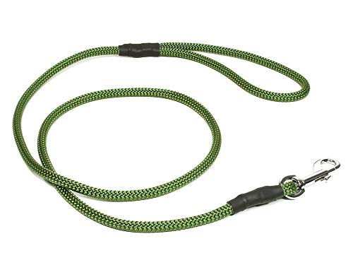 Mystique® FT Leine mit Karabiner 8mm (130 cm, olivgrün) von Mystique