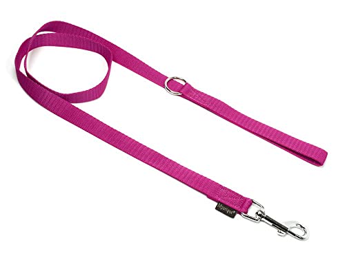 Mystique® Nylon Leine 20mm Purple 1,5m mit HS von Mystique