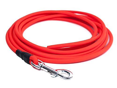 Mystique Biothane Hundeleine rund orange, Variante: 7,5 Meter x 8 mm Mystique Biothane Hundeleine rund orange, Variante: 7,5 Meter x 8 mm von Mystique