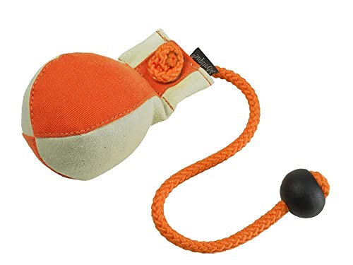 Mystique Dummy Ball 150g (orange/weiß) von Mystique