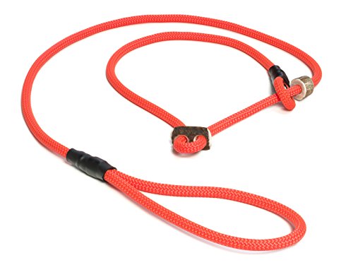 Mystique Field Trial Moxonleine 8mm 150cm neon-orange mit Zugbegrenzung von Mystique