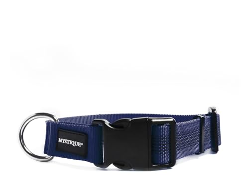 Mystique Gummiertes Halsband 55-65cm 30mm royal blau von Mystique