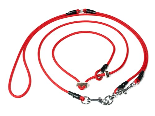 Mystique Hunting Profi Umhängeleine 6mm mit Zugbegrenzung S 275cm rot Mystique Hunting Profi Umhängeleine 6mm mit Zugbegrenzung S 275cm rot von Mystique