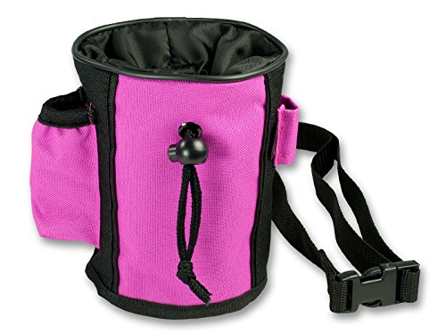 Mystique Leckerlietasche Snackbeutel schwarz/pink Mystique Leckerlietasche Snackbeutel schwarz/pink von Mystique