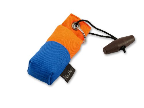 Mystique Mini Dummy Schlüsselanhänger blau/orange von Mystique