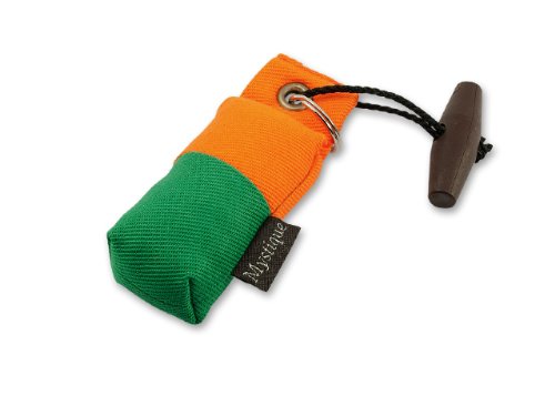 Mystique Mini Dummy Schlüsselanhänger grün/orange von Mystique