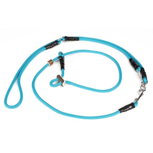 Mystique Retrieverleine Umhängeleine Hunting Profi 8mm M - 295cm türkisblau mit Zugbegrenzung Mystique Retrieverleine Umhängeleine Hunting Profi 8mm M - 295cm türkisblau mit Zugbegrenzung von Mystique