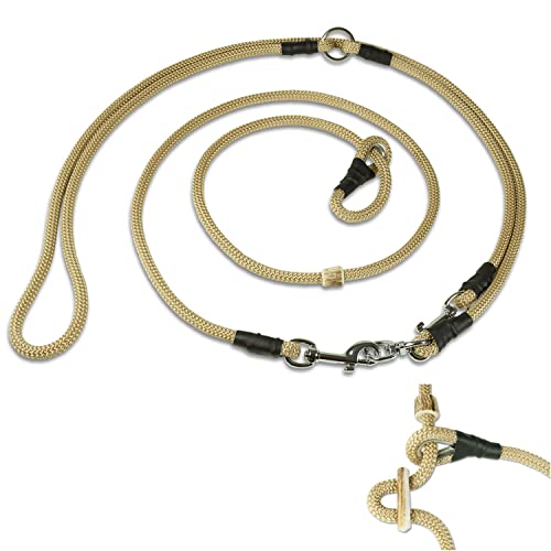 Mystique Retrieverleine Umhängeleine Hunting Profi 8mm S - 275cm beige mit Zugbegrenzung Mystique Retrieverleine Umhängeleine Hunting Profi 8mm S - 275cm beige mit Zugbegrenzung von Mystique