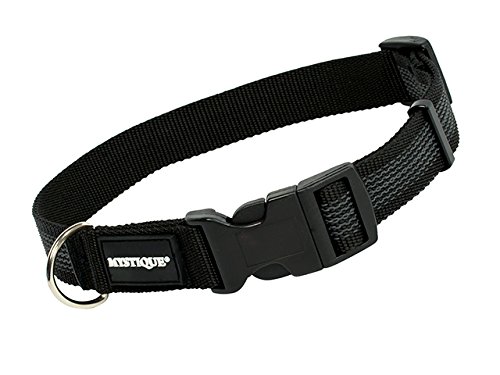 Mystique gummiertes Halsband 25mm Breite schwarz, Variante: 40-50cm Mystique gummiertes Halsband 25mm Breite schwarz, Variante: 40-50cm von Mystique