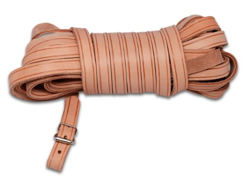 Schweißriemen Schweissleine Leder 8m natur 14mm Mystique Schweißriemen Schweissleine Leder 8m natur 14mm Mystique von Mystique