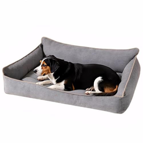 Deluxe-Plüsch-Hundebett, bequeme Hundehütte, rutschfeste Haustier-Schlafmatte, Hunderassen, Haustierbett Deluxe-Plüsch-Hundebett, bequeme Hundehütte, rutschfeste Haustier-Schlafmatte, Hunderassen, Haustierbett von Myuilor
