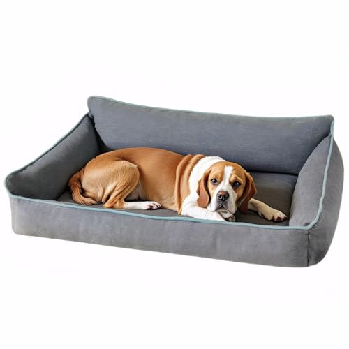 Deluxe-Plüsch-Hundebett, bequeme Hundehütte, rutschfeste Haustier-Schlafmatte, Hunderassen, Haustierbett Deluxe-Plüsch-Hundebett, bequeme Hundehütte, rutschfeste Haustier-Schlafmatte, Hunderassen, Haustierbett von Myuilor