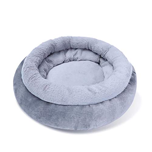 Mya 1 x Haustier-Hunde- und Katzenhütte, rundes Sofakissen, Schlafmatte für Hunde, superweiches Bett Mya 1 x Haustier-Hunde- und Katzenhütte, rundes Sofakissen, Schlafmatte für Hunde, superweiches Bett von Myya