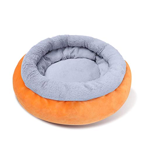 Mya 1 x Haustier-Hunde- und Katzenhütte, rundes Sofakissen, Schlafmatte für Hunde, superweiches Bett Mya 1 x Haustier-Hunde- und Katzenhütte, rundes Sofakissen, Schlafmatte für Hunde, superweiches Bett von Myya
