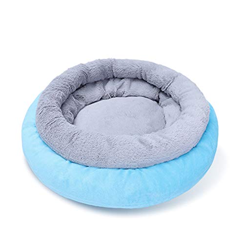 Mya 1 x Haustier-Hunde- und Katzenhütte, rundes Sofakissen, Schlafmatte für Hunde, superweiches Bett Mya 1 x Haustier-Hunde- und Katzenhütte, rundes Sofakissen, Schlafmatte für Hunde, superweiches Bett von Myya
