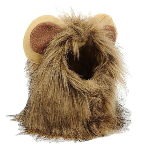 Mzshne Katzen-Löwenmähne Perücke, Kostüm, Halloween-Kostüm, lustige Haustier-Kopfbedeckung, Katzenhüte für Urlaub, Fotoshootings, Cosplay-Party Mzshne Katzen-Löwenmähne Perücke, Kostüm, Halloween-Kostüm, lustige Haustier-Kopfbedeckung, Katzenhüte für Urlaub, Fotoshootings, Cosplay-Party von Mzshne
