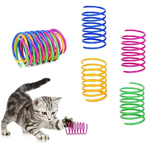 20 x kreatives Katzenspielzeug aus Kunststoff, flexibel, interaktives Spielzeug für Katzen, lustiges Spielzeug für Haustiere von N\\A