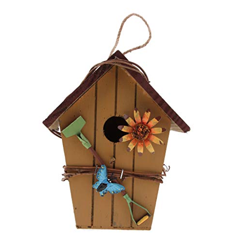 Country Cottages Vogelhaus aus Holz, zum Aufhängen, Vogelhaus von N\A
