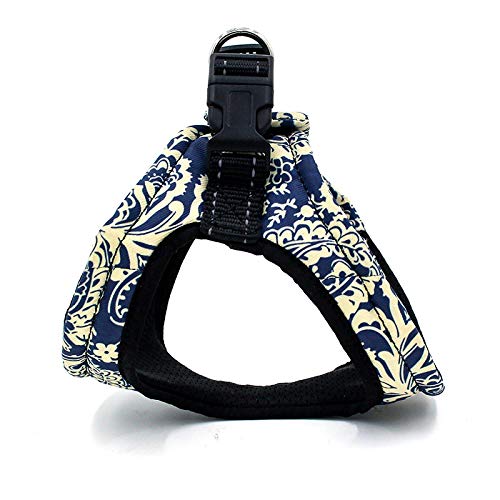 Hundegeschirr für kleine und mittelgroße Hunde, Netzgewebe, atmungsaktiv, Brustgurt für Welpen, Französische Bulldogge, Mops, Haustierzubehör, L-Brustumfang 50–58 cm, gewellt, nicht ziehbar Hundegeschirr für kleine und mittelgroße Hunde, Netzgewebe, atmungsaktiv, Brustgurt für Welpen, Französische Bulldogge, Mops, Haustierzubehör, L-Brustumfang 50–58 cm, gewellt, nicht ziehbar von N\A