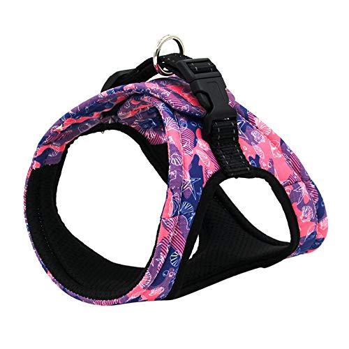 Hundegeschirr für kleine und mittelgroße Hunde, atmungsaktiv, verstellbar, bedruckt, Welpen-Weste, Geschirr, Outdoor-Hunde-Spaziergänge, Größe XS C Hundegeschirr für kleine und mittelgroße Hunde, atmungsaktiv, verstellbar, bedruckt, Welpen-Weste, Geschirr, Outdoor-Hunde-Spaziergänge, Größe XS C von N\A