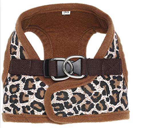 Hundegeschirr mit Leopardenmuster, für kleine Hunde, Nylon, Chihuahua, Yorkie, Weste, Geschirr für Welpen, Haustier, Katze, Spazierengehen, ohne Leopardenmuster, Größe M, Leopardenmuster Hundegeschirr mit Leopardenmuster, für kleine Hunde, Nylon, Chihuahua, Yorkie, Weste, Geschirr für Welpen, Haustier, Katze, Spazierengehen, ohne Leopardenmuster, Größe M, Leopardenmuster von N\A