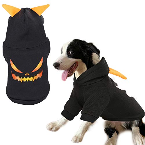 NA Halloween-Kürbis-Haustier-Kapuzen-Kostüme für Hund, Katze, Hund, Outfit, Kleidung für Urlaub, Festival, Party, Cosplay von PAPIEEED