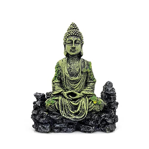 NA Buddha-Statue aus Kunstharz, Antik-Imitat, Dekoration für Aquarium, Buddha-Statue, Dekoration für Aquarien NA Buddha-Statue aus Kunstharz, Antik-Imitat, Dekoration für Aquarium, Buddha-Statue, Dekoration für Aquarien von N\A