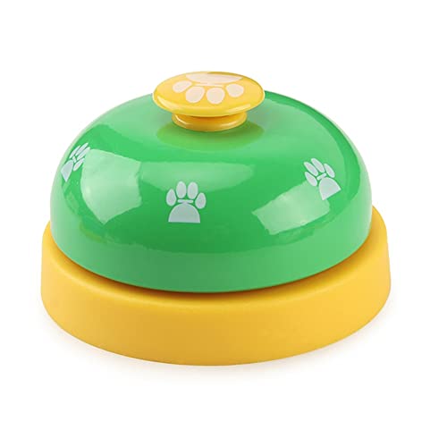 NA Haustier-Spielzeug zum Trainieren von Dinneren, kleine Glocke, Fußabdruck, Spielzeug für Teddy, Welpen, Haustierruf von N\\A