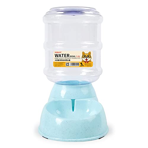 Automatic Pet Water Dispenser Cat and Dog Gravity Feeder BPA Free Small Medium Large Pet Watering Station Water Bowl (Blue, Automatic Water Dispenser) von N\C