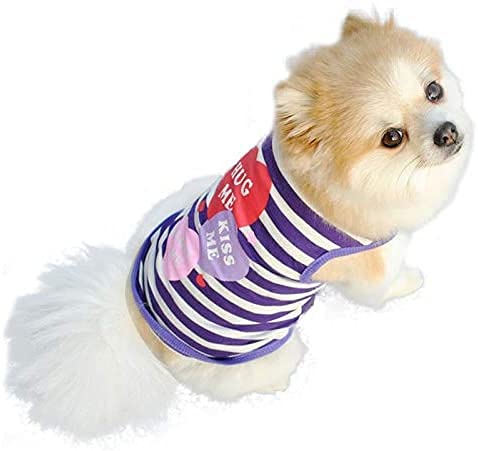 Hundesommerbekleidung Welpen-Haustierbekleidung für Hunde Süße weiche Weste I L von N\C