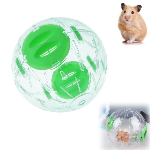 Hamsterkugel, Hamster Gymnastikball，Pet Jogging Spielen Spielzeug Haustier Miniball kleine Tiere Aktivität Spielzeug Übung Ball Laufkugel für Hamster & Mäuse, Bewegung, Nagerspielzeug zum Laufen von CHmiss