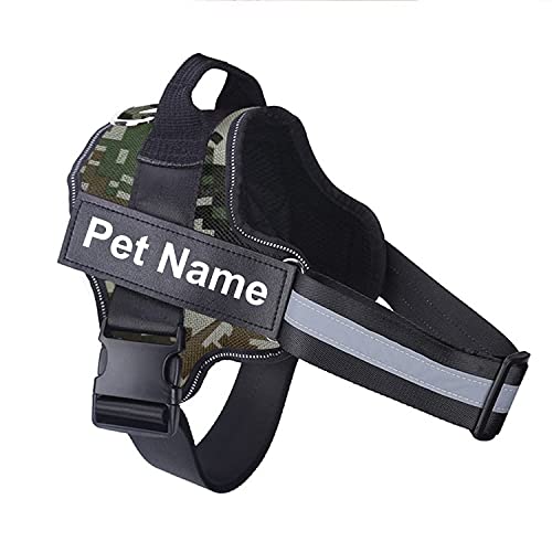 Hundegeschirr ohne Reißverschluss, reflektierend, atmungsaktiv, verstellbar, Haustiergeschirr, Weste, mit ID-Patch, Outdoor-Hundebedarf, Größe XS, Greencam Hundegeschirr ohne Reißverschluss, reflektierend, atmungsaktiv, verstellbar, Haustiergeschirr, Weste, mit ID-Patch, Outdoor-Hundebedarf, Größe XS, Greencam von N\O