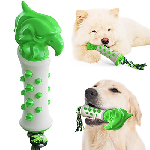 Hawks Mace Shaped Dog Chew Toy Entertainment Function Improve IQ Relief Angst Remove Calculus Rub and Clean Teeth Pet Product Pet Toy (Grün) von N\W