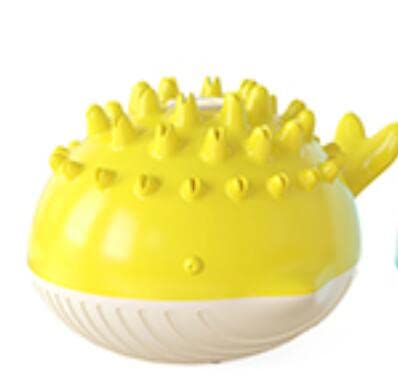 Kleines Krokodil Wasser Spray Spielzeug Molar Spielzeug schwimmendes Spielzeug Hundespielzeug Haustier Spielzeug (gelb) von N\W