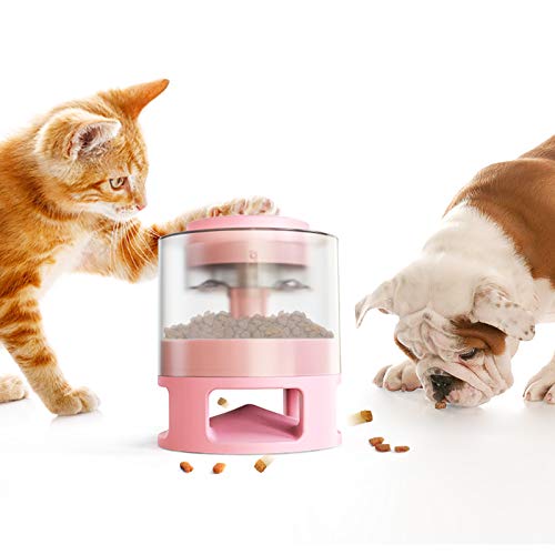 NW Circular Fun Feeder B Style General for Dog and Cat Pet Toy Dog Toy Cat Toy (Pink) von N\W